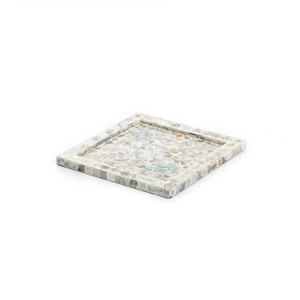 Bandeja de Nácar al por Mayor, Bandeja de Servicio Hecha a Mano, Decorativa, Natural, Ecológica, con Incrustaciones de Concha, al por Mayor - Product Image 4