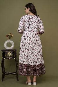 Robe longue de qualité supérieure séquence broderie travail côté Dori Handloom fabricant indien - Product Image 2