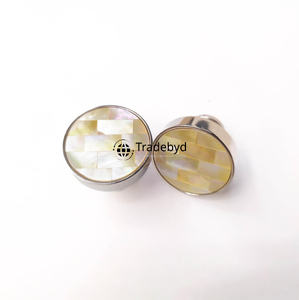 Tiradores de cajón de muebles hechos a mano minimalistas con incrustaciones de fregona elegante, tiradores para armario de cocina, duradero, ecológico - Product Image 4