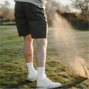 Shorts d'été personnalisés pour hommes, décontractés, en toile et polyester, avec cordon de serrage, taille mi-haute, poches, imprimés, tricotés - Product Image 3