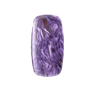 Pierre précieuse naturelle de charoïte de haute qualité, cabochon, taille personnalisable, carré, coussin, poire, ovale, octogone pour la fabrication de bijoux - Product Image 4