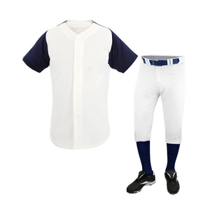 Uniforme de baseball sur mesure en tissu mesh, imprimé en sérigraphie, séchage rapide, léger, 100% polyester, respirant, vêtements de sport personnalisés - Product Image 5