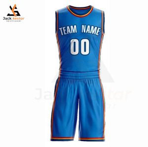 Conjuntos de Uniformes de Baloncesto para Deportes al Aire Libre, Transpirables, Ecológicos, de Secado Rápido, 100% Poliéster, Personalizados, sin Mangas, de Alta Calidad - Product Image 1