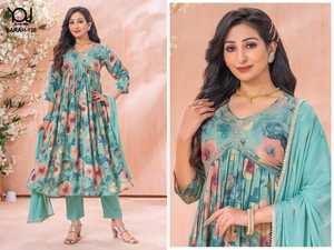 Mujeres indias Kurti Plazzo Venta al por mayor Precio más bajo Ropa étnica India Kurtis Mujeres Última colección Mercado textil - Product Image 2
