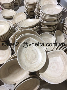 Assiettes en bambou respectueuses de l'environnement-certifiées ISO, sans danger pour le service d'aliments chauds et froids/Mme Lima - Product Image 6