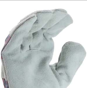 Gants de sécurité fendus en vache de haute qualité Gants de travail en cuir de protection des mains - Product Image 4