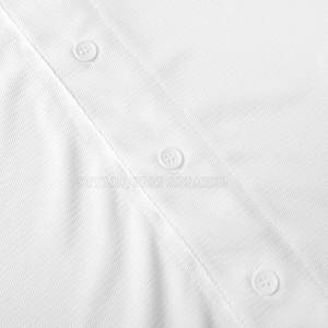 Camiseta de Béisbol con Cuello en V de Secado Rápido y Transpirable, Diseño Personalizado, 100% Poliéster, Cómoda para Hombre Adulto, Fabricante de Pakistán - Product Image 4