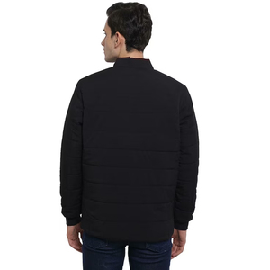 2023 chaqueta Bomber de estilo callejero personalizada para hombre, tela de lona de buena calidad con cuello levantado para invierno - Product Image 2