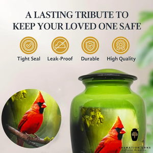 Urnes de crémation Design Colibri Urnes commémoratives en aluminium Souvenir et tailles adultes Étanche Gravable - Product Image 5