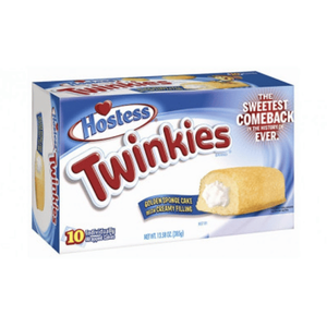 Precio de Fábrica Hostess Twinkies 385g, Pastel Esponjoso Relleno de Crema, Snack al por Mayor, Estilo Americano, Postre Dulce, Paquete para Exportación - Product Image 1