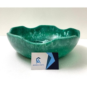 Bol à salade en résine à prix abordable, vaisselle de qualité supérieure, bol de service, bols en résine durables pour la maison, l'hôtel, la table à manger - Product Image 3
