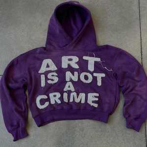 Sudadera con capucha Unisex Vintage lavada con ácido, estampado de letras de gran tamaño, apliques bordados desgastados multicolores, bordado 3D para hombres - Product Image 4