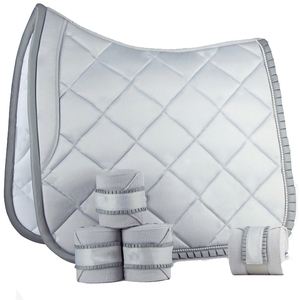 Tapis de selle de course de chevaux anglais de haute qualité de style occidental pour les sports équestres et l'équitation directement d'Inde - Product Image 6