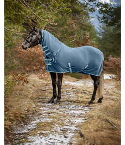 Tapis polaire d'activité d'équitation de qualité supérieure avec pièce de cou enroulable, polaire absorbant l'humidité avec sangles Tapis de cheval - Product Image 6