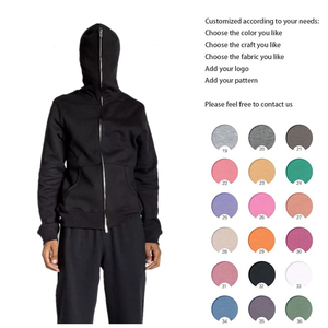 Sudaderas con capucha de gran tamaño para hombre con estampado de logotipo personalizado y diseño gráfico al por mayor - Product Image 6