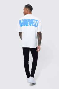 OEM 100% T-shirts à impression bouffante en coton Col rond Séchage rapide Logo personnalisé Fabricant vierge surdimensionné pour vêtements pour hommes - Product Image 3