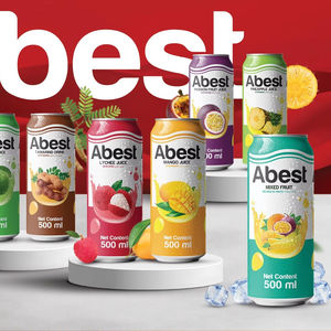 OEM & ODM 330ml Boîte de conserve en fer blanc Jus de fruits et légumes en conserve Usine de boissons tropicales du Vietnam Prix de gros avec échantillon gratuit - Product Image 1