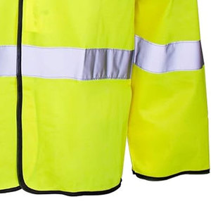 Venta al por mayor Chaleco de trabajo de alta seguridad con mangas completas Logotipo personalizable Ropa de seguridad protectora para trabajar - Product Image 5