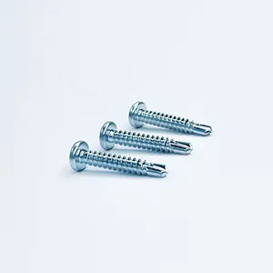 Custom-Manufacturing Screw Stainless Steel DIN 7504 Phillips Pan Head Self Drilling Screws Used In Wood Fiberglass And Metal