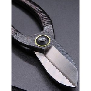 IKENOBOU, tijeras de flores para zurdos, grado Industrial, ratán, tipo jardín, mango de hierro, hoja de plástico de acero inoxidable, modelo de 165mm - Product Image 3