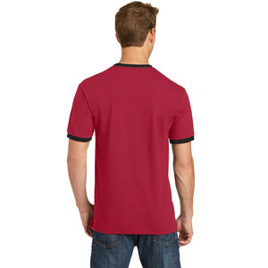 โลโก้ที่กําหนดเองUnisexผ้าฝ้ายTเสื้อลูกเรือคอเสื้อยืดClassic Fitผู้ชายSupersoft Crewneckผู้ชาย50/50ผ้าฝ้าย/โพลีTเสื้อ - Product Image 6