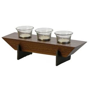 ที่ใส่เทียนทีไลท์กลางแจ้งทำจากไม้2024สำหรับวางบนโต๊ะงานแต่งงานงานปาร์ตี้คริสต์มาส - Product Image 1