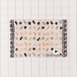 Alfombrillas de baño con mechones de algodón puro de lujo, alfombrilla de baño duradera larga, garantía de calidad, precios al por mayor, hecha a máquina ITHL - Product Image 6