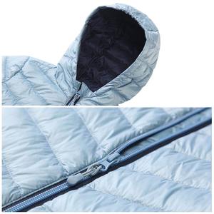 Vêtements d'extérieur pour hommes personnalisés, veste d'hiver matelassée coupe-vent et chaude, vestes d'hiver matelassées en duvet de qualité supérieure - Product Image 3