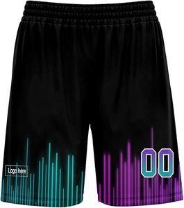 Tenue de basket-ball personnalisée respirante et imprimée, kit complet pour adultes et jeunes, 100% polyester, uniformes de basket-ball - Product Image 4