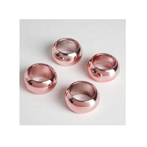 High Quality <b>Hand</b> Finished Brass Metal Napkin <b>Ring</b> <b>Holder</b> Wholesale Table Decoration Wedding Napkin <b>Ring</b> Manufacturer - Product Image 5