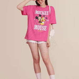 Último estilo verano ecológico mujeres camisetas ligeras 100% algodón Pakistán hecho de talla grande secado rápido para la venta - Product Image 4