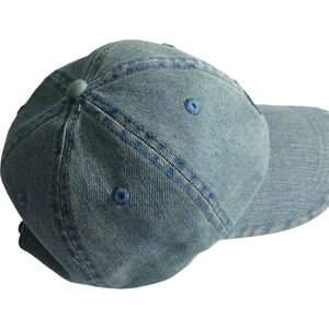 Gorra de Béisbol de Mezclilla con Bordado de Caballo Pequeño, Estilo Clásico Vintage Lavado, Casual para Otoño/Invierno, Personalizable, 6 Paneles, 100% Algodón - Product Image 4