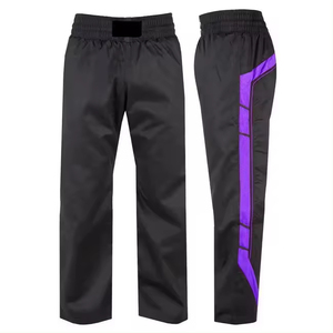 Venta al por mayor de pantalones de kickboxing personalizados de alta calidad pantalones de artes marciales Karate MMA Kick Boxing Pantalones para la venta - Product Image 4