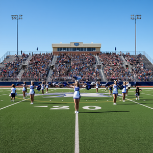 Maglietta a Maniche Lunghe per Tifose, Regalo Perfetto per Cheerleader - Il Fan più Grande per Eventi di Cheerleading - Product Image 3