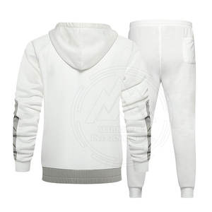 Ensemble de survêtement à fermeture éclair à manches longues pour hommes, vente chaude, costume d'hiver pour hommes, mode décontractée, dernière conception, survêtement à fermeture éclair pour hommes - Product Image 2