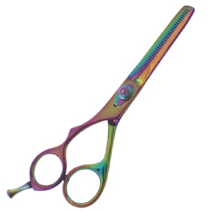 2025 dernière conception ciseaux de coiffeur professionnels 30 dents en acier inoxydable ciseaux amincissants 2 ans de garantie Salon de beauté - Product Image 4