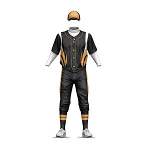 Uniforme de Béisbol Deportivo al por Mayor, Uniforme de Béisbol de Manga Corta 2025, Nuevo Estilo, Servicio Personalizado - Product Image 1