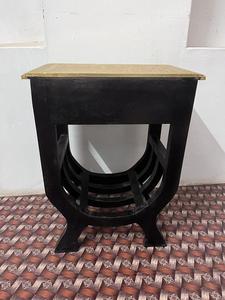 Kusum Art personnalisé entièrement poli en bois massif tabouret de chevet moderne fabriqué à la main en bois appartement chambre salle à manger maison hôpital - Product Image 4