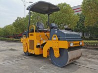 Nouvelle rouleuse vibrante à double tambour Changlin de 3 tonnes pour la construction de voies d'accès et de parkings, machine routière fiable