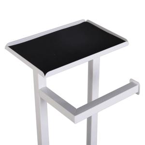 Porte-papier toilette en métal durable de luxe tendance, la construction offre une fiabilité à long terme, investissement intelligent pour toute salle de bain - Product Image 6