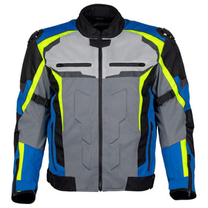Chaqueta de carreras textil recubierta de lona para corredores de automóviles al aire libre cuello alto a prueba de viento e impermeable ropa de invierno para jinetes - Product Image 1