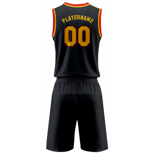 Uniforme de basket-ball en polyester 100% uniforme de basket-ball de bonne qualité uniforme de basket-ball de nouvelle conception sur mesure - Product Image 3