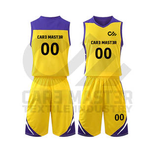 ชุดบาสเก็ตบอลของคุณเอง100% ชุดเครื่องแบบบาสเก็ตบอลสไตล์ล่าสุดระบายอากาศได้ดีทำจากโพลีเอสเตอร์ - Product Image 1