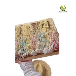 Collar de Conchas Marinas Naturales Hecho a Mano al por Mayor, Gargantilla de Cuentas Coloridas, Recuerdo de Boda en la Playa, Joyería de Verano para Surfistas - Product Image 6