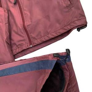 Chaqueta Cortavientos Ecológica con Plumas, Talla Grande, Diseño 2 en 1, 100% Nailon, Secado Rápido, Transpirable, Unisex, Ropa de Calle, Invierno - Product Image 5