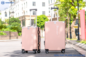 High-Quality Luggage Bag for Business/Travel Pc Material 6009 <b>Suitcase</b> Set Double Silent Wheels Customized <b>Suitcase</b> Hung Phat - Product Image 3