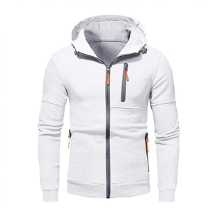 Nouveau survêtement de gym tricoté sur mesure et mince durable en coton et en polyester avec tissu doux pour hommes - Product Image 2