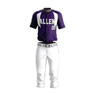 Healong OEM, camisetas de béisbol negras personalizadas, conjunto de camisetas y pantalones de béisbol, uniforme de béisbol de equipo clásico al por mayor - Product Image 1