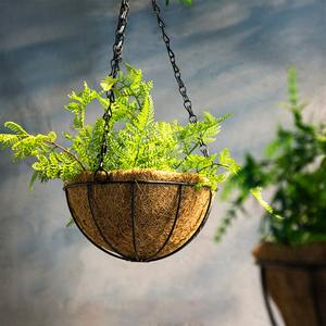 Eco-friendly coco coir <b>liner</b> <b>for</b> hanging metal flower & plant basket best price coconut fiber basket <b>liners</b> - Product Image 5