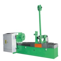 Machine de fabrication de ressorts à compression automatique contrôlée par PLC, robuste, grand diamètre